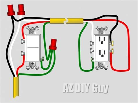 split box electrical|split outlet wiring diagram.